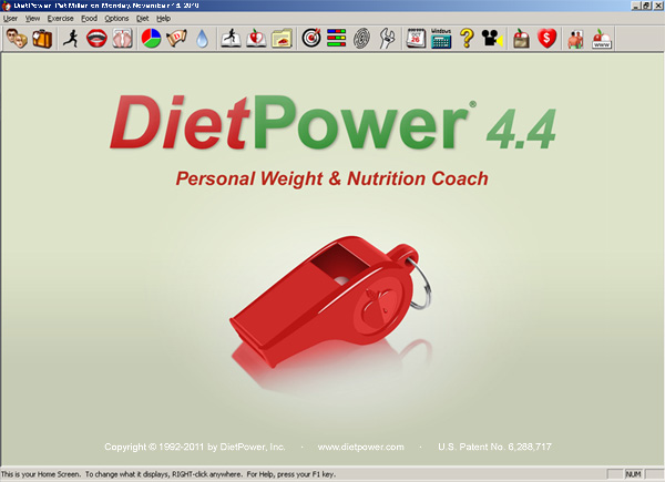 Diet Power Weight & Nutrition Coach Screen shot