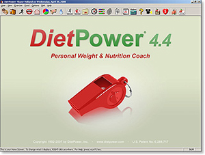 Diet Power 4.4's logo screen